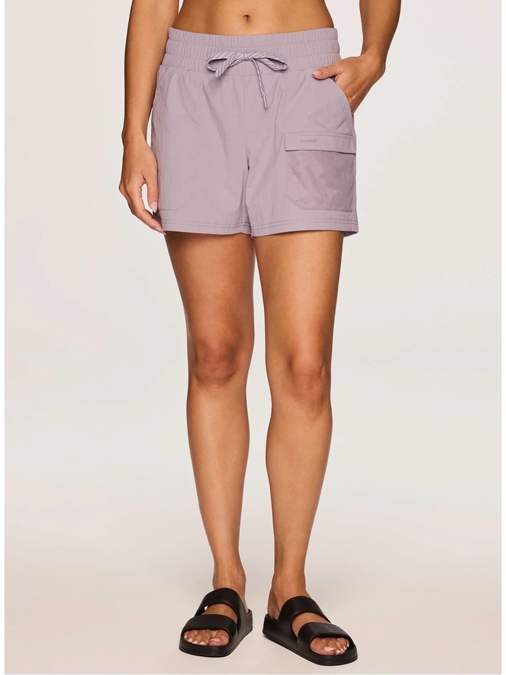 Avalanche Lilac Drawstring Athletic Shorts